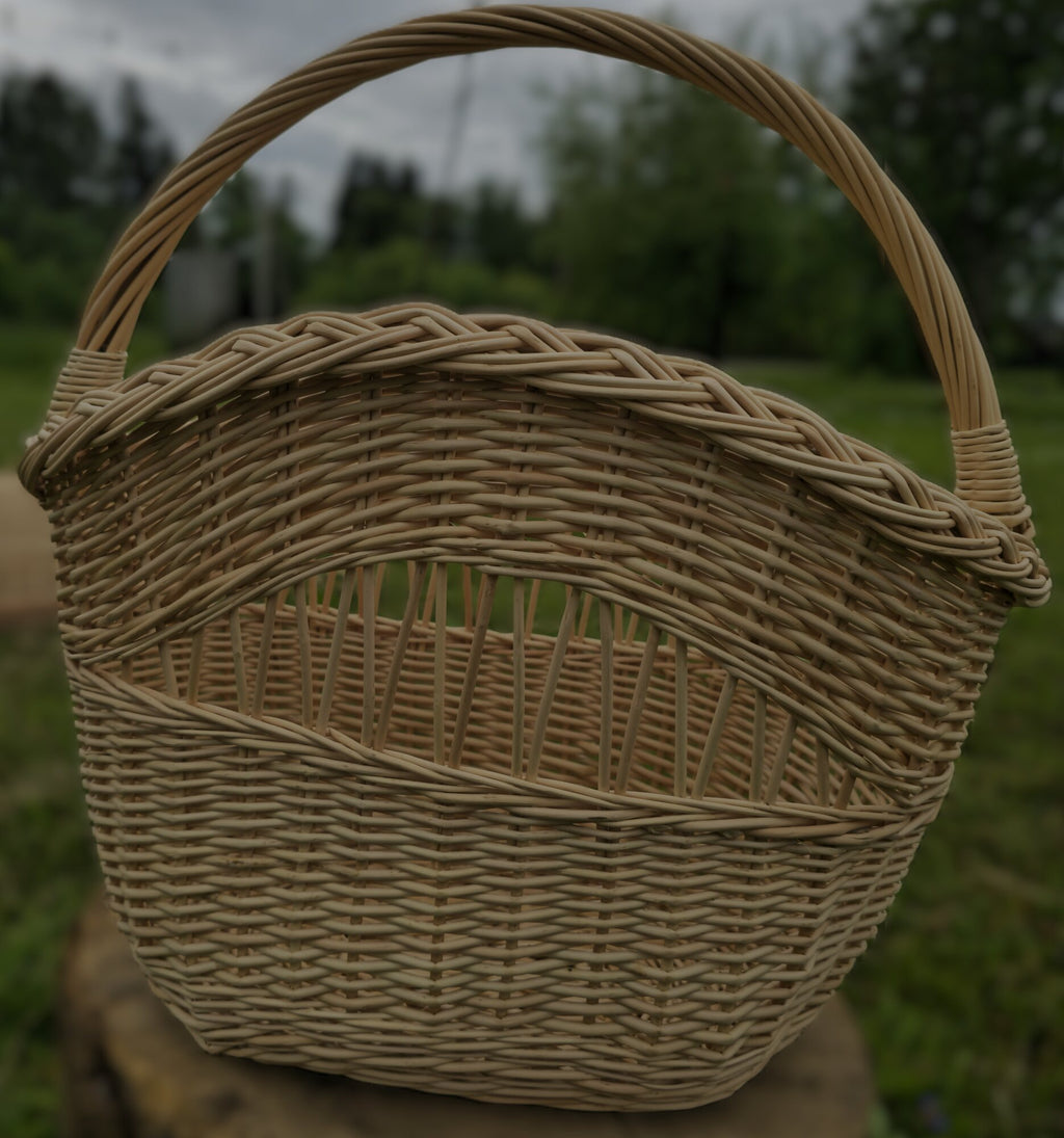 Wicker basket 003b