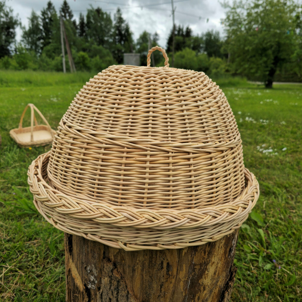 Wicker food cover 007b