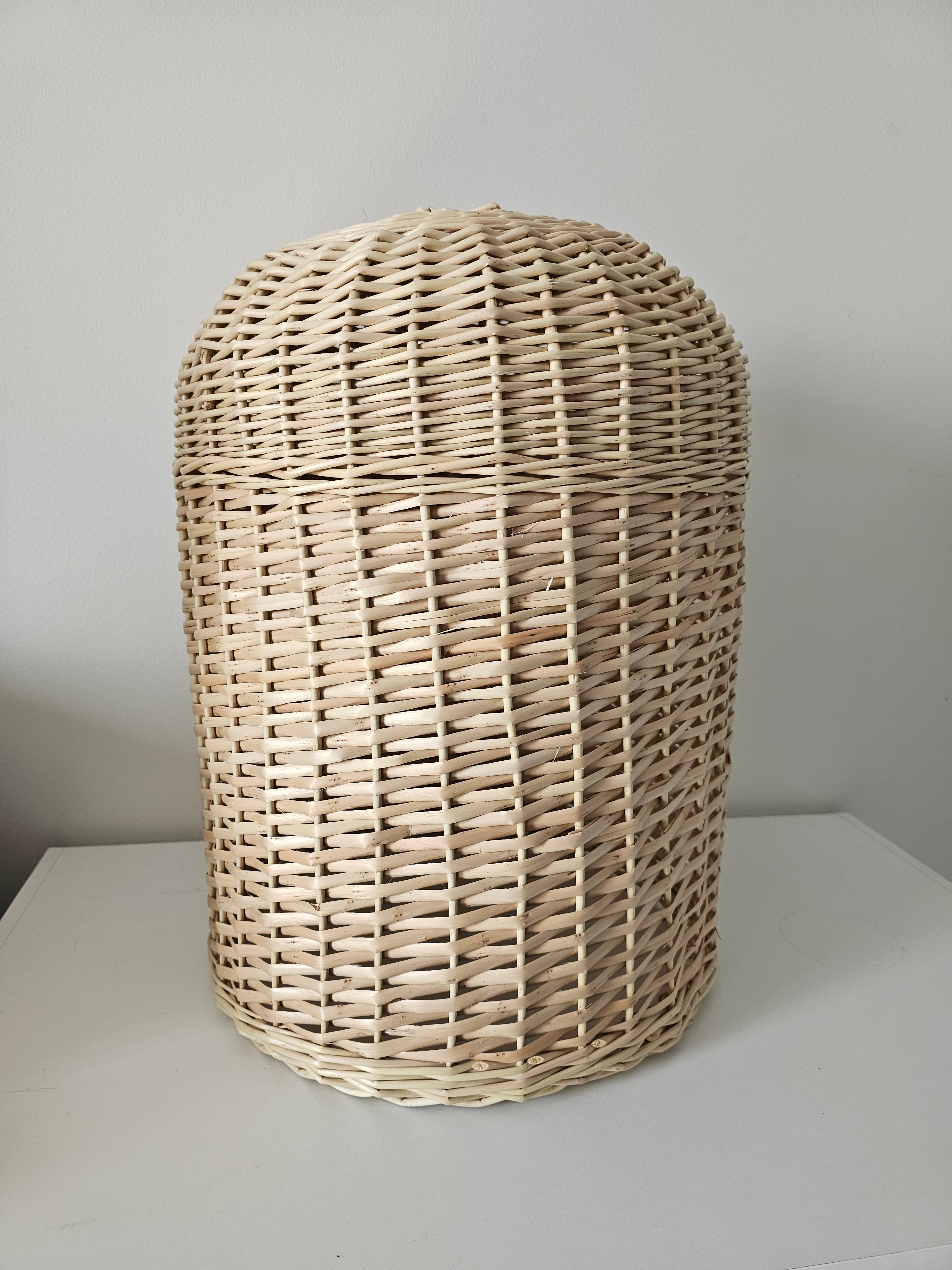 Wicker water bottle cover 008b