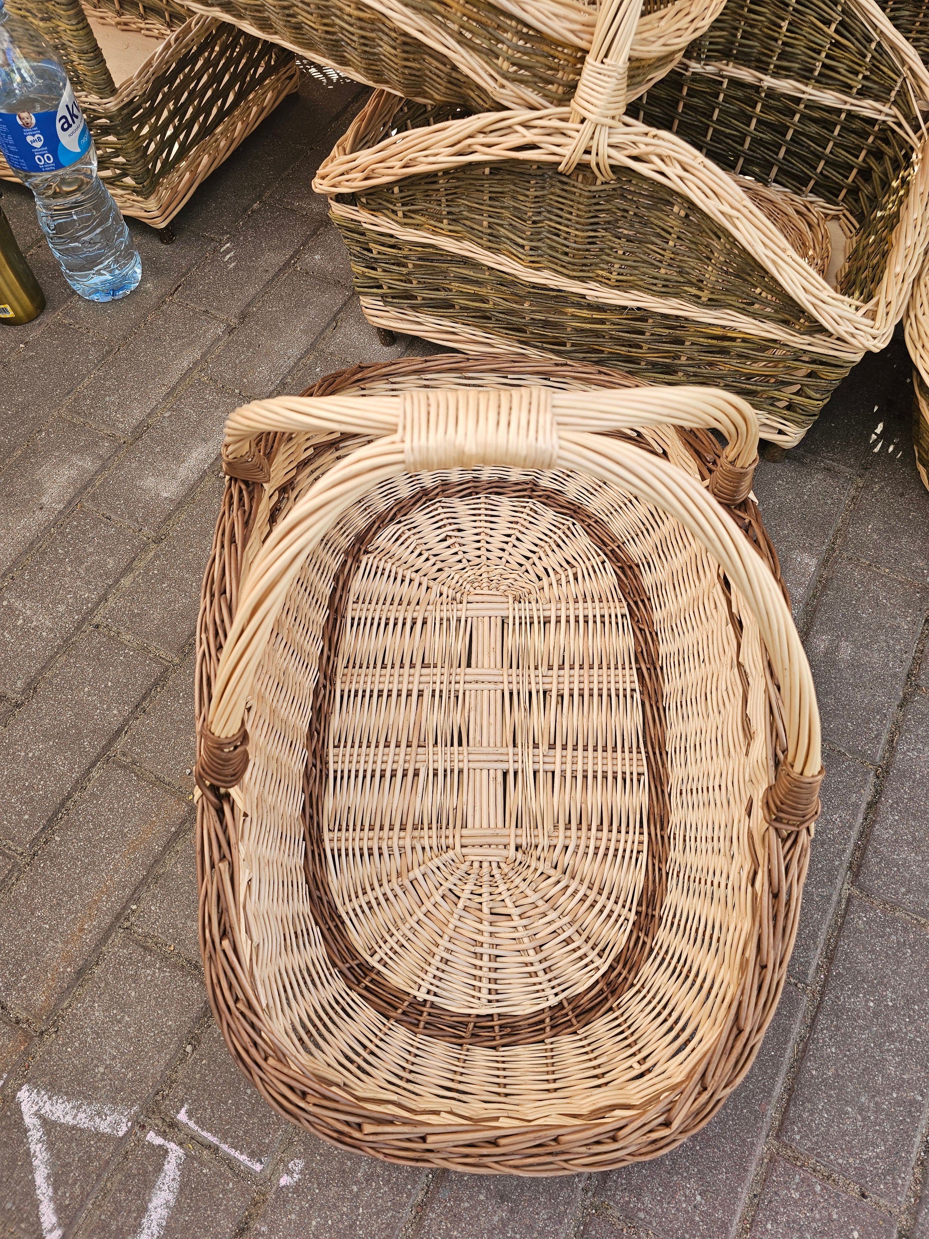 Large Wicker Basket 027b-4
