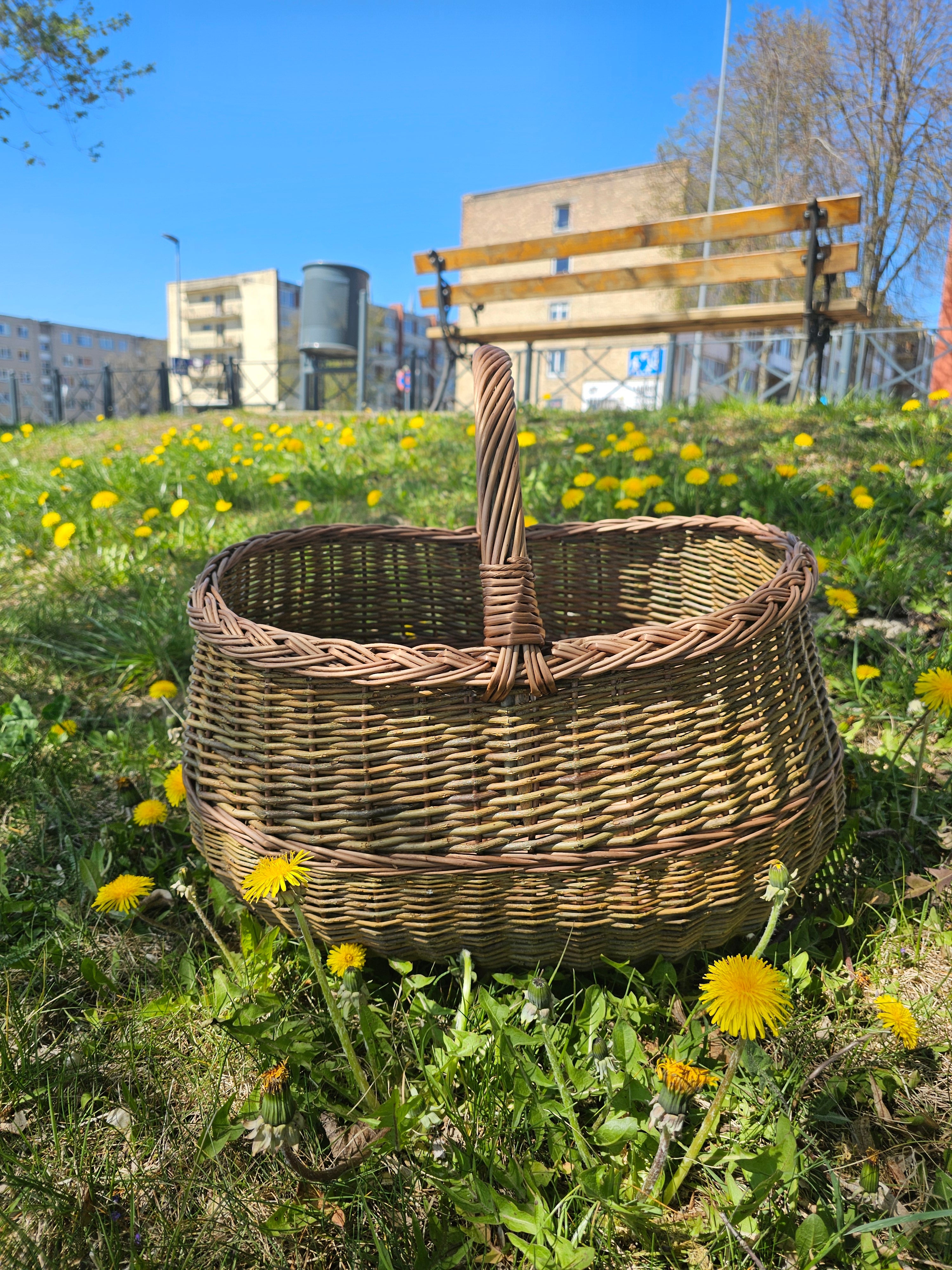 Extra Large Wicker Storage Basket — view 13
