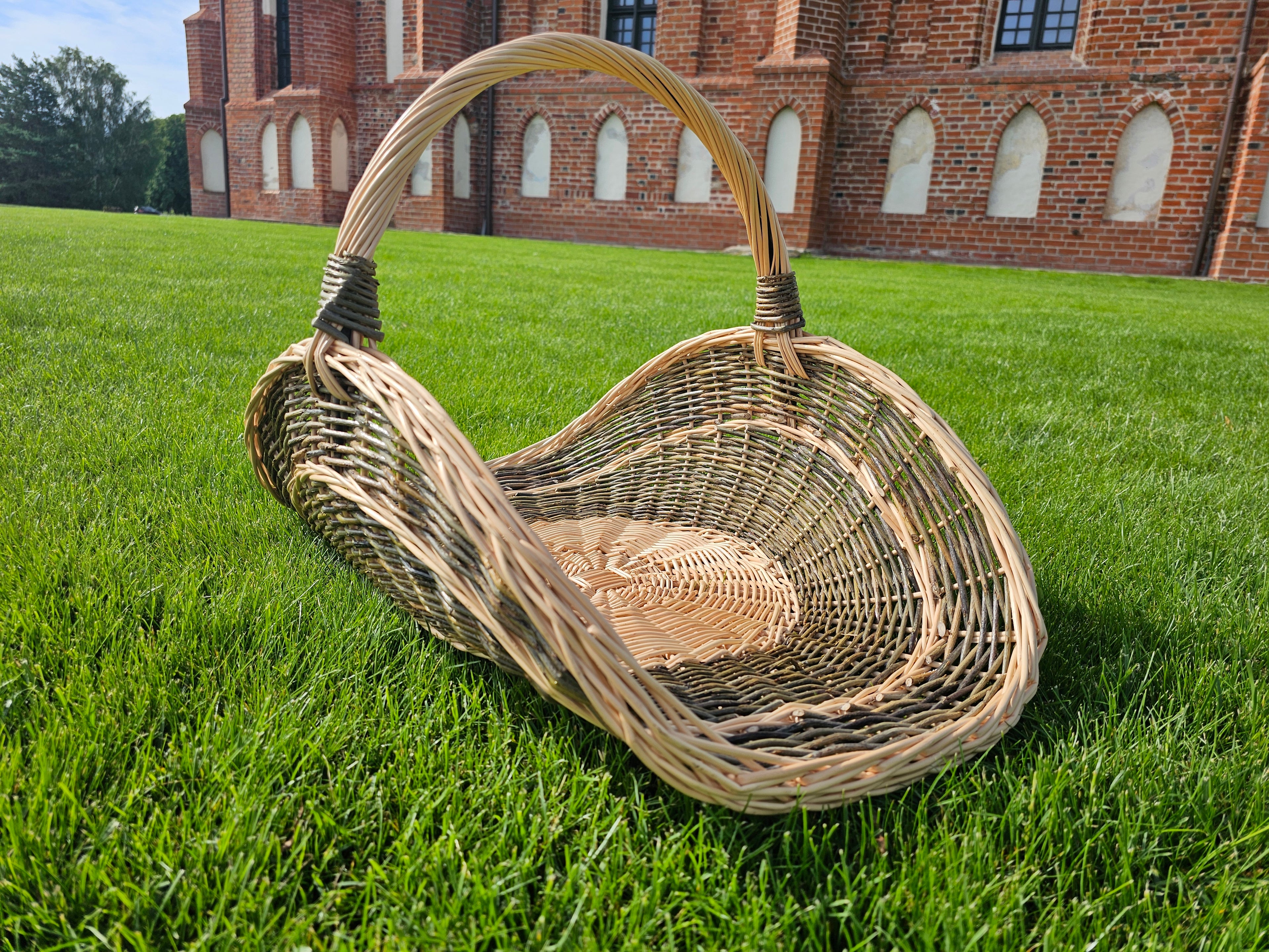 Willow Flower Girl Basket 031b-3