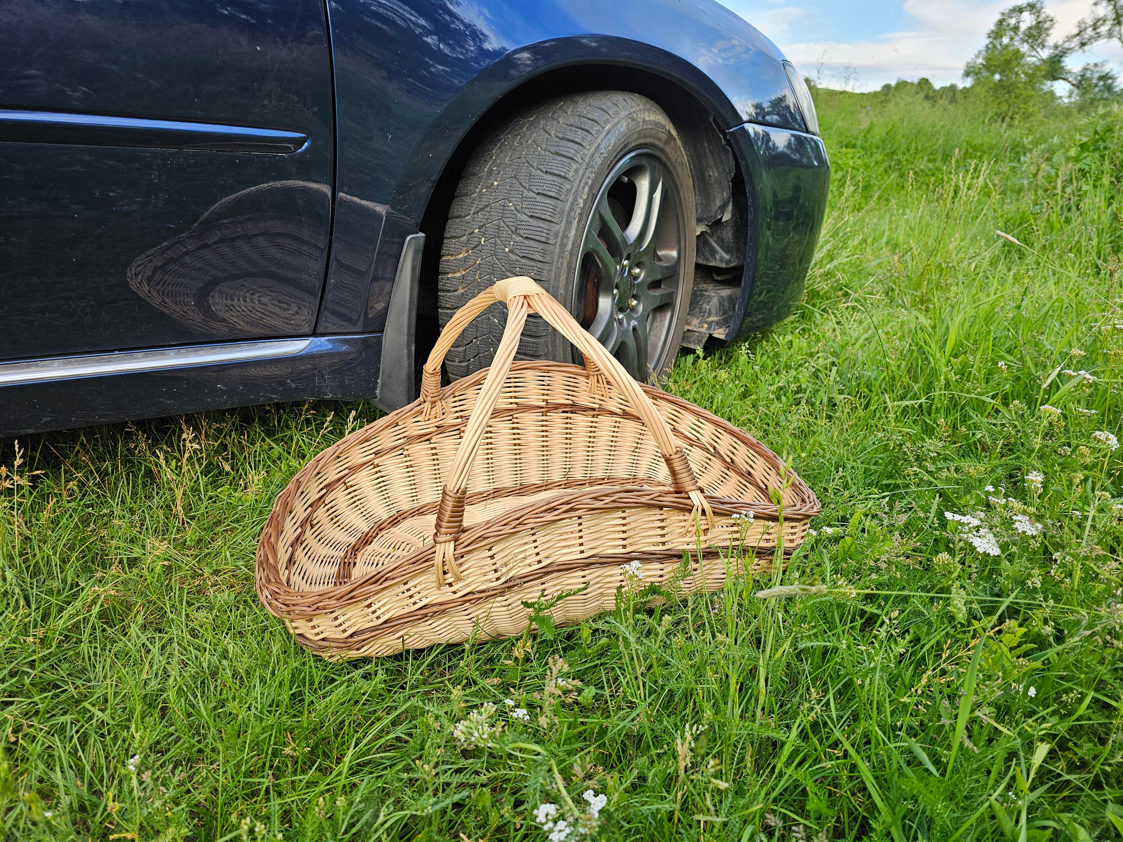 Large Wicker Basket 027b-4