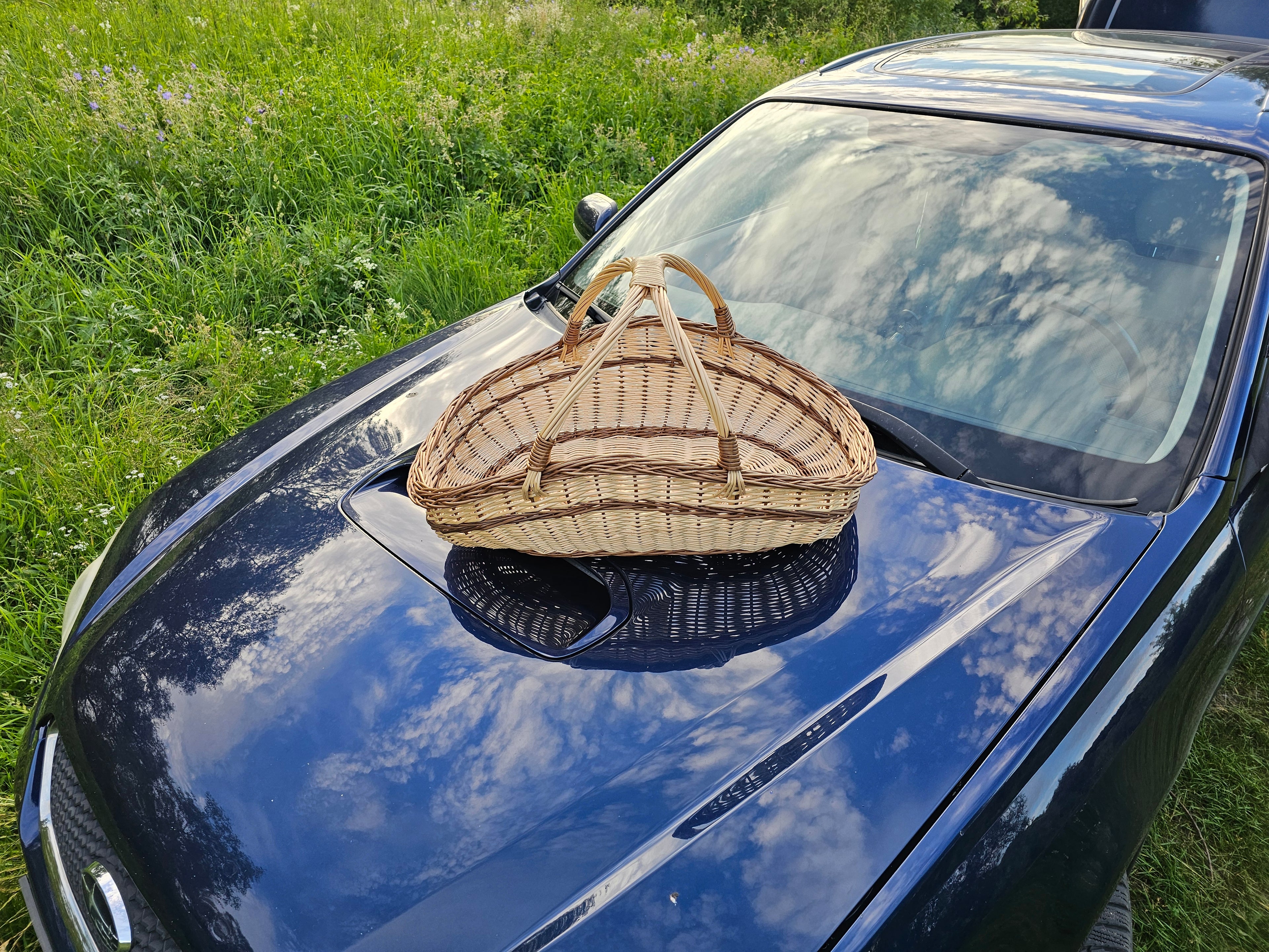 Large Wicker Basket 027b-4