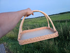 Wicker serving tray 002b
