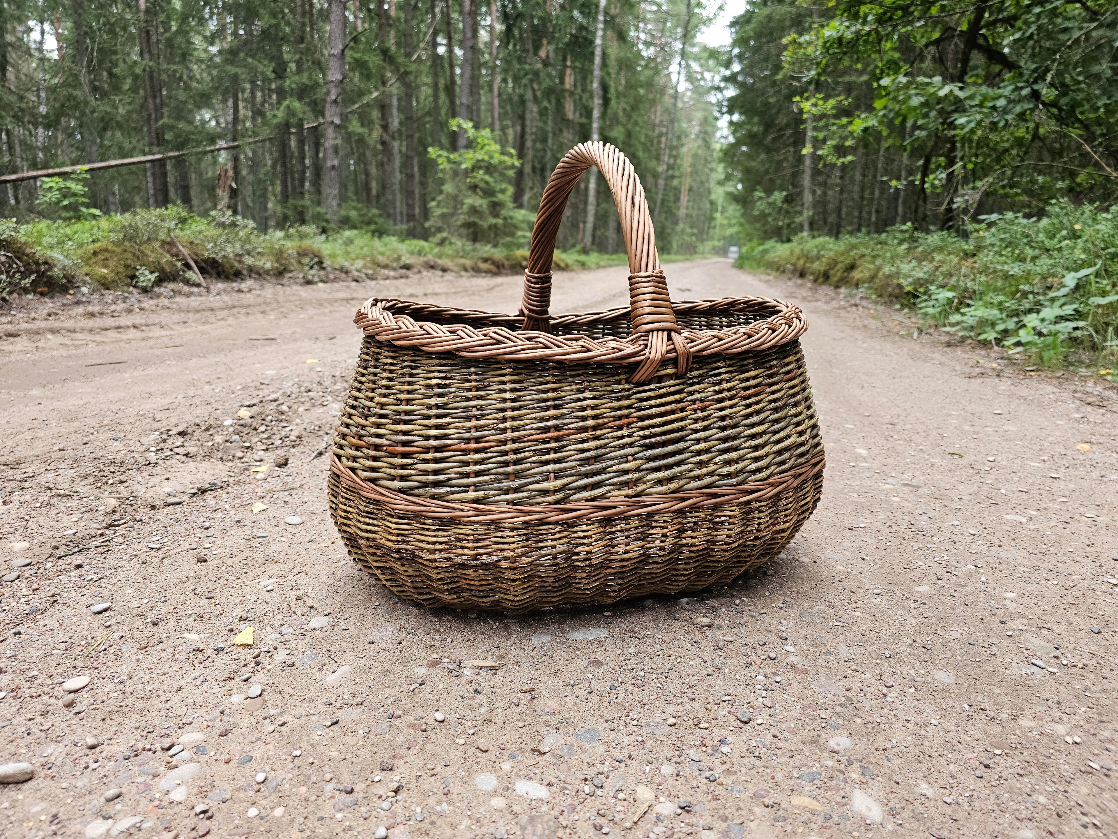 Extra Large Wicker Storage Basket — view 10