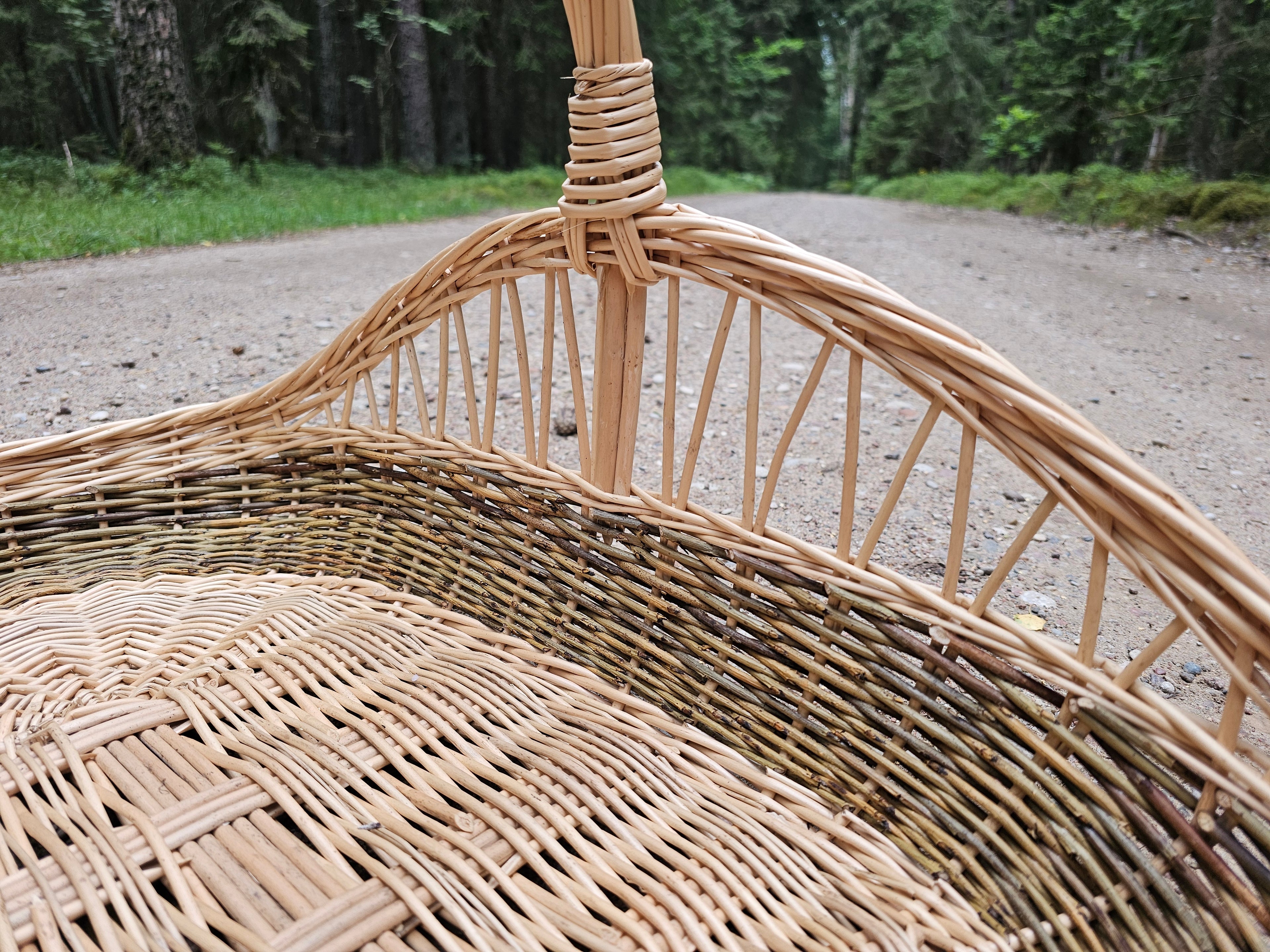 Decorative Wicker Garden Trug 027b-6