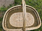 Large wicker basket 027b-1