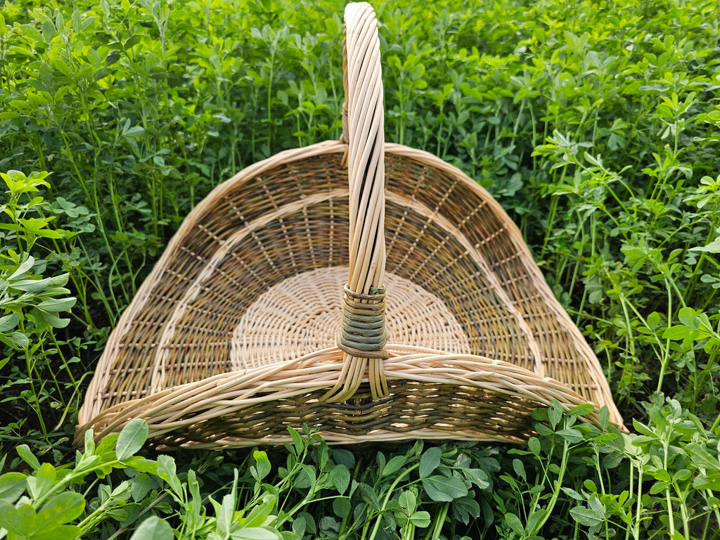 Willow Flower Girl Basket 031b-3