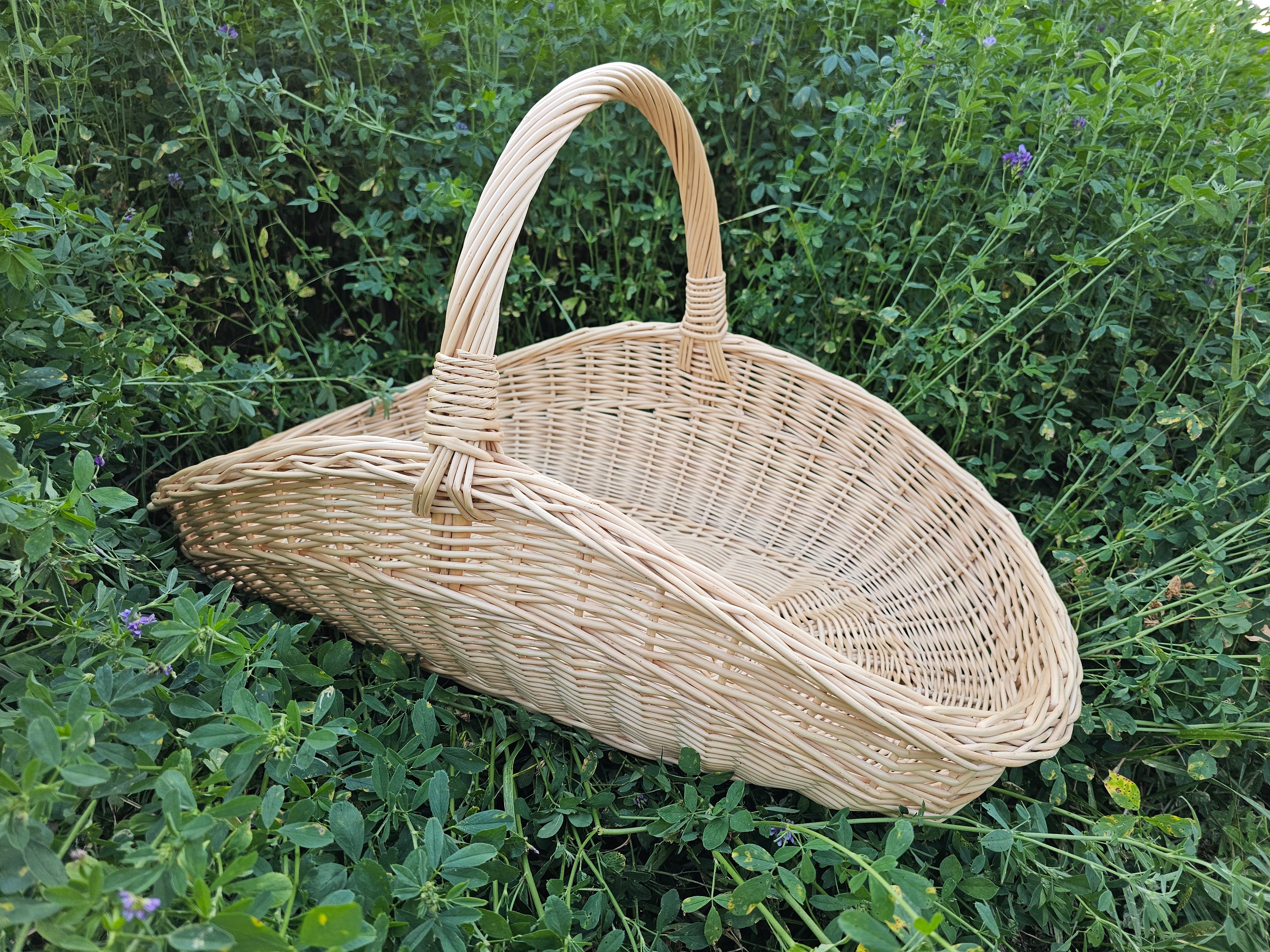 Large Wicker Garden Trug 027b-3