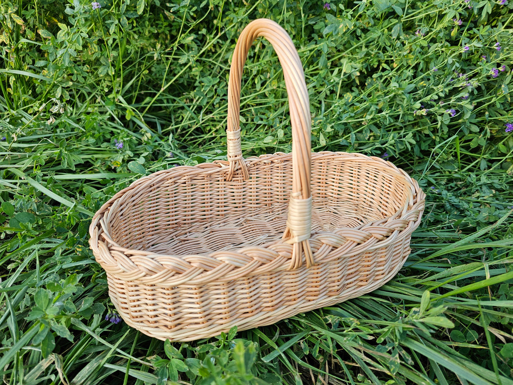 Wicker basket 002r