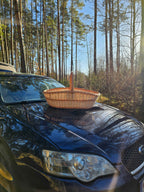 Extra Large Wicker Basket — another view