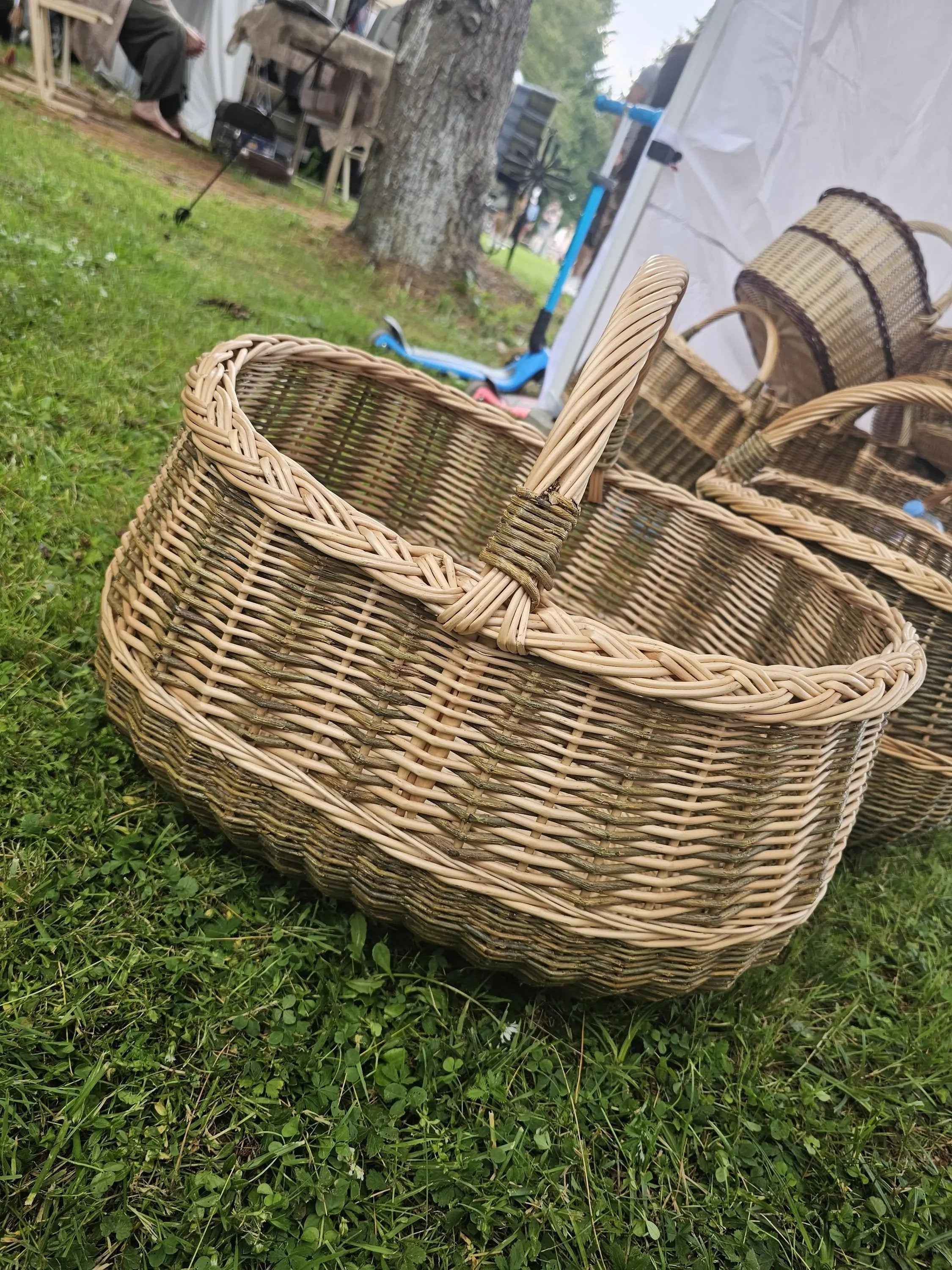 Extra Large Wicker Storage Basket — view 14