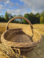 Large wicker basket 004b - NaturelyWoven wicker - handmade