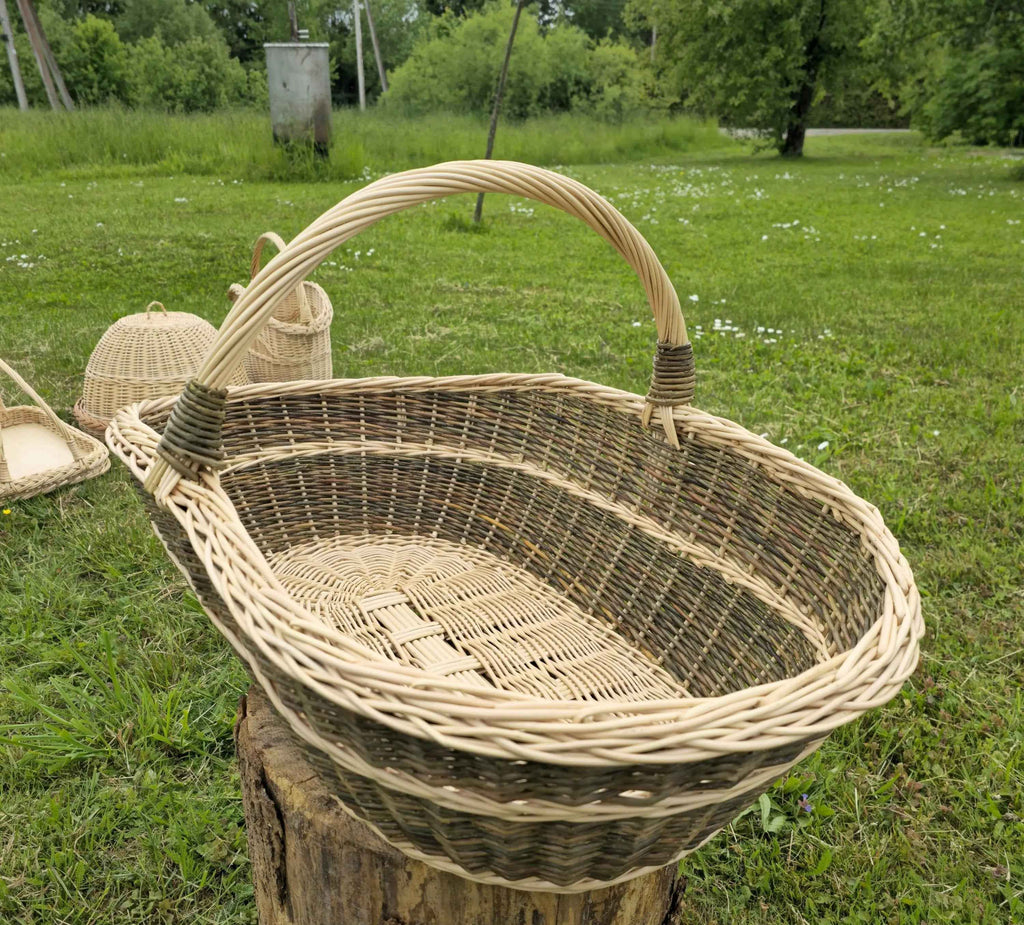 Extra Large Wicker Basket — view 14