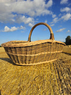 Extra Large Wicker Basket, handwoven from Lithuanian willow