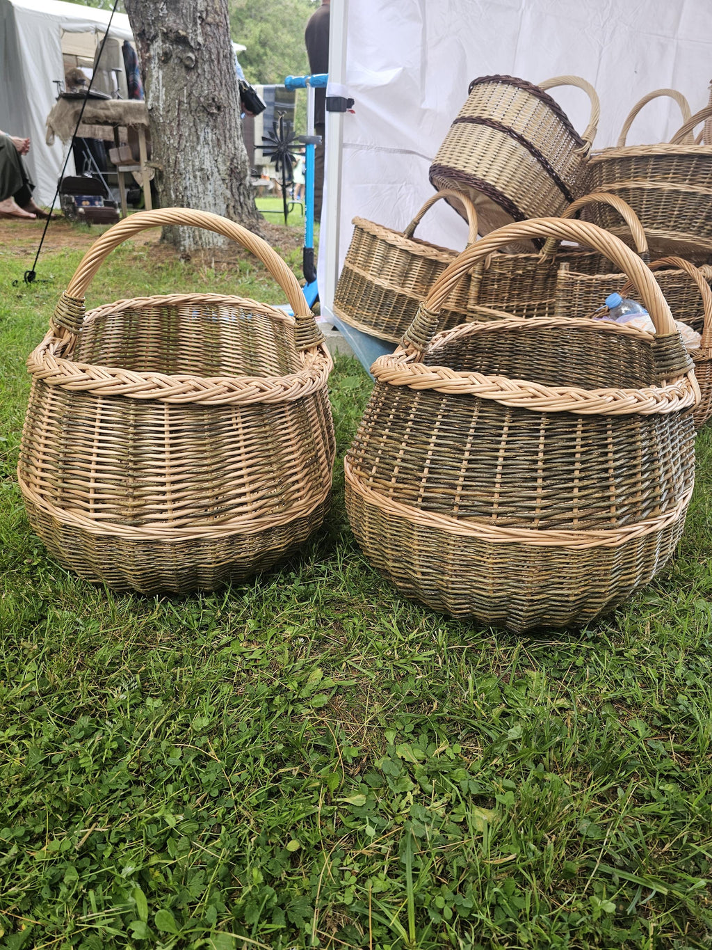 Extra Large Wicker Storage Basket — wicker basket, view 6