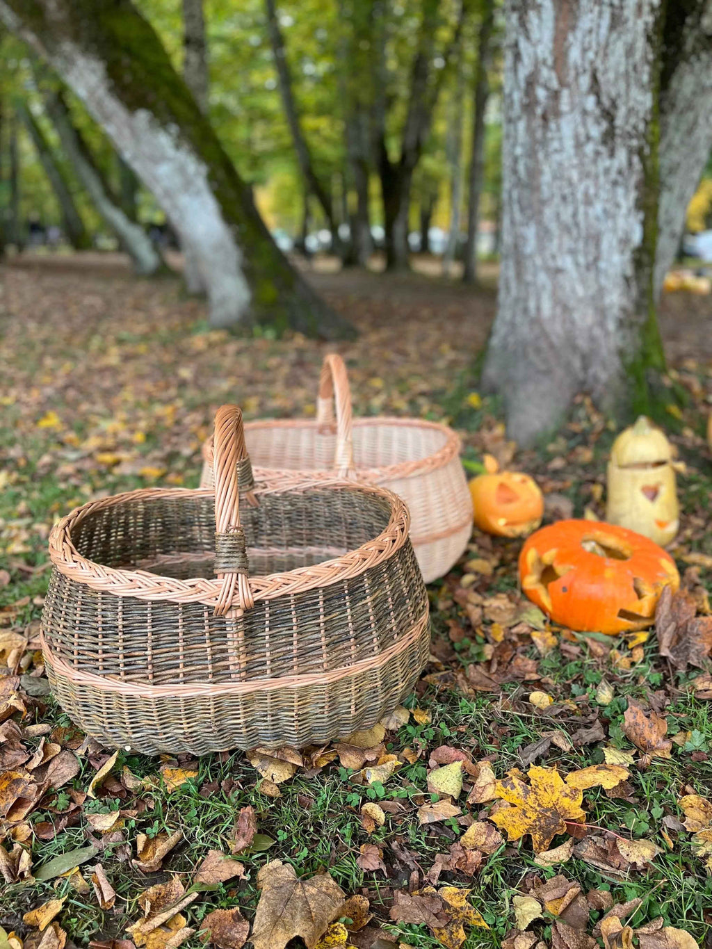 Extra Large Wicker Storage Basket — wicker basket, view 9
