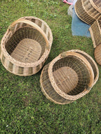 Extra Large Wicker Storage Basket — wicker basket, view 11