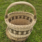 Wicker basket 015b - NaturelyWoven wicker - handmade