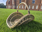 Unpeeled Willow Flower Basket — unpeeled/gold