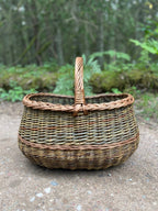 Extra Large Wicker Storage Basket — another view