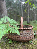 Extra Large Wicker Storage Basket, handwoven from Lithuanian willow