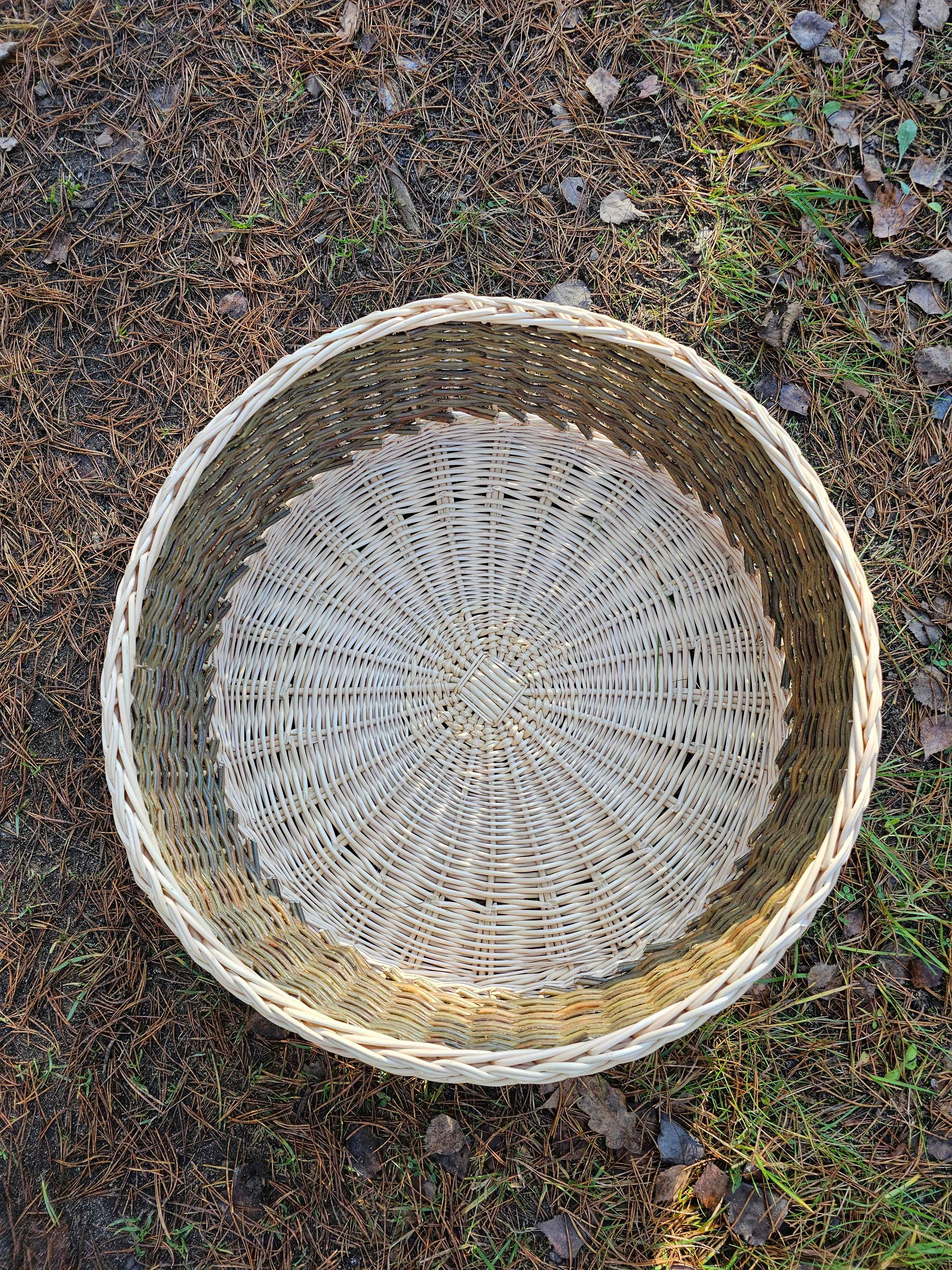 Large Willow Bowl — wicker bowl, view 2