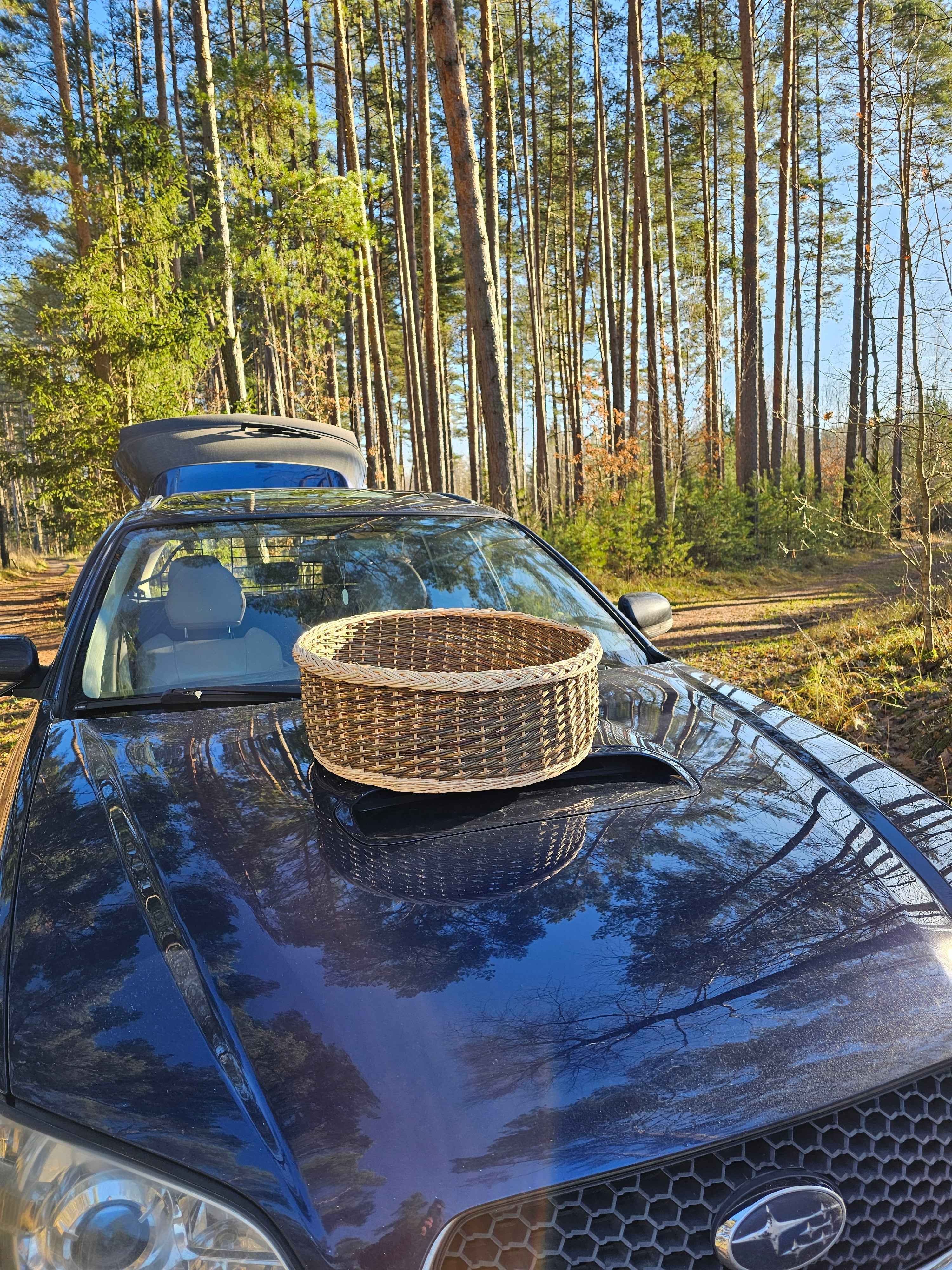 Large Willow Bowl — wicker bowl, view 5