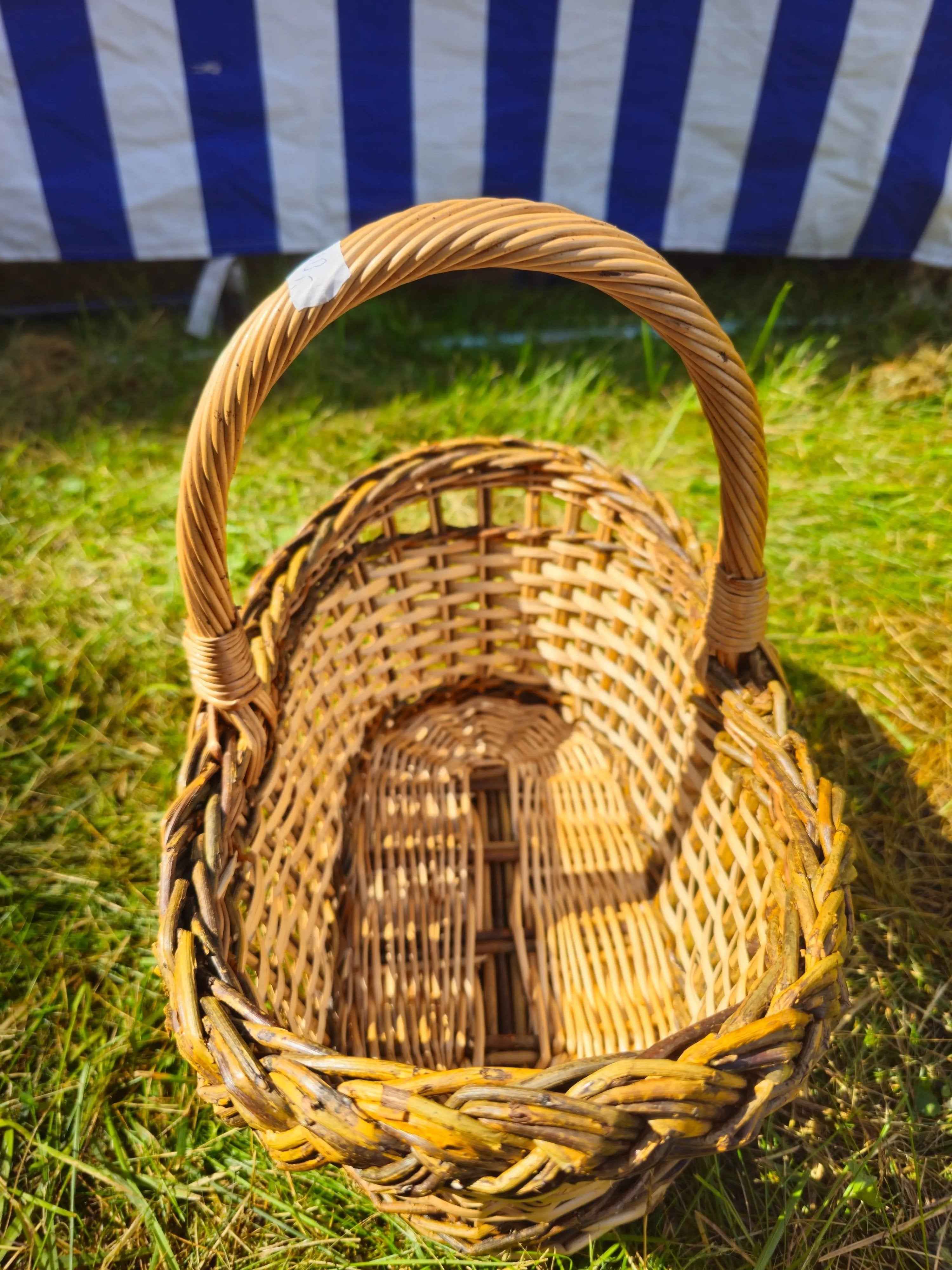 Wicker Bread Basket — wicker basket, view 4