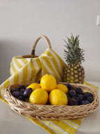 Flat Wicker Bread Tray — wicker tray, view 6