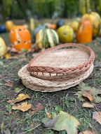 Flat Wicker Bread Tray — wicker tray, view 9