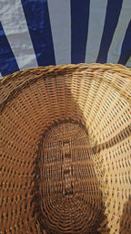 Wicker basket 013r