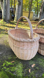 Wicker basket 028b