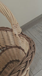 Wicker basket 003b