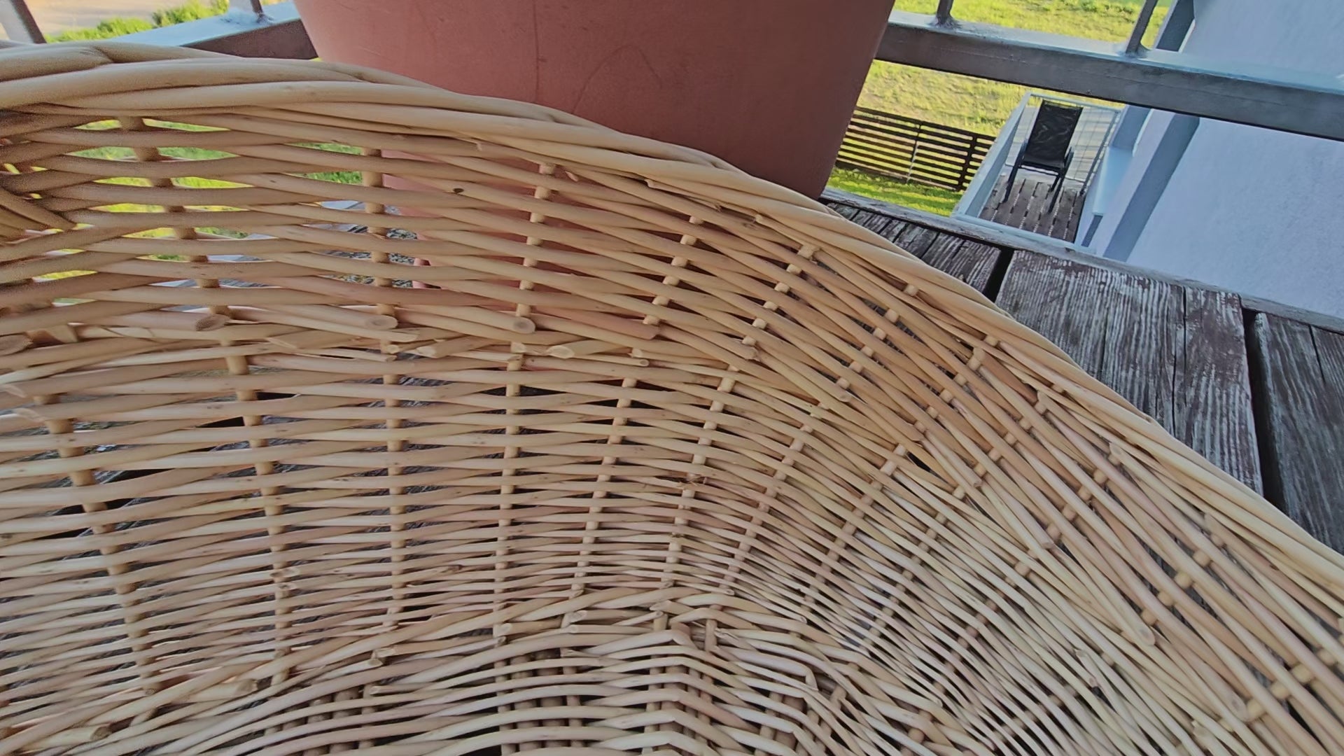 Large Wicker Garden Trug 027b-3