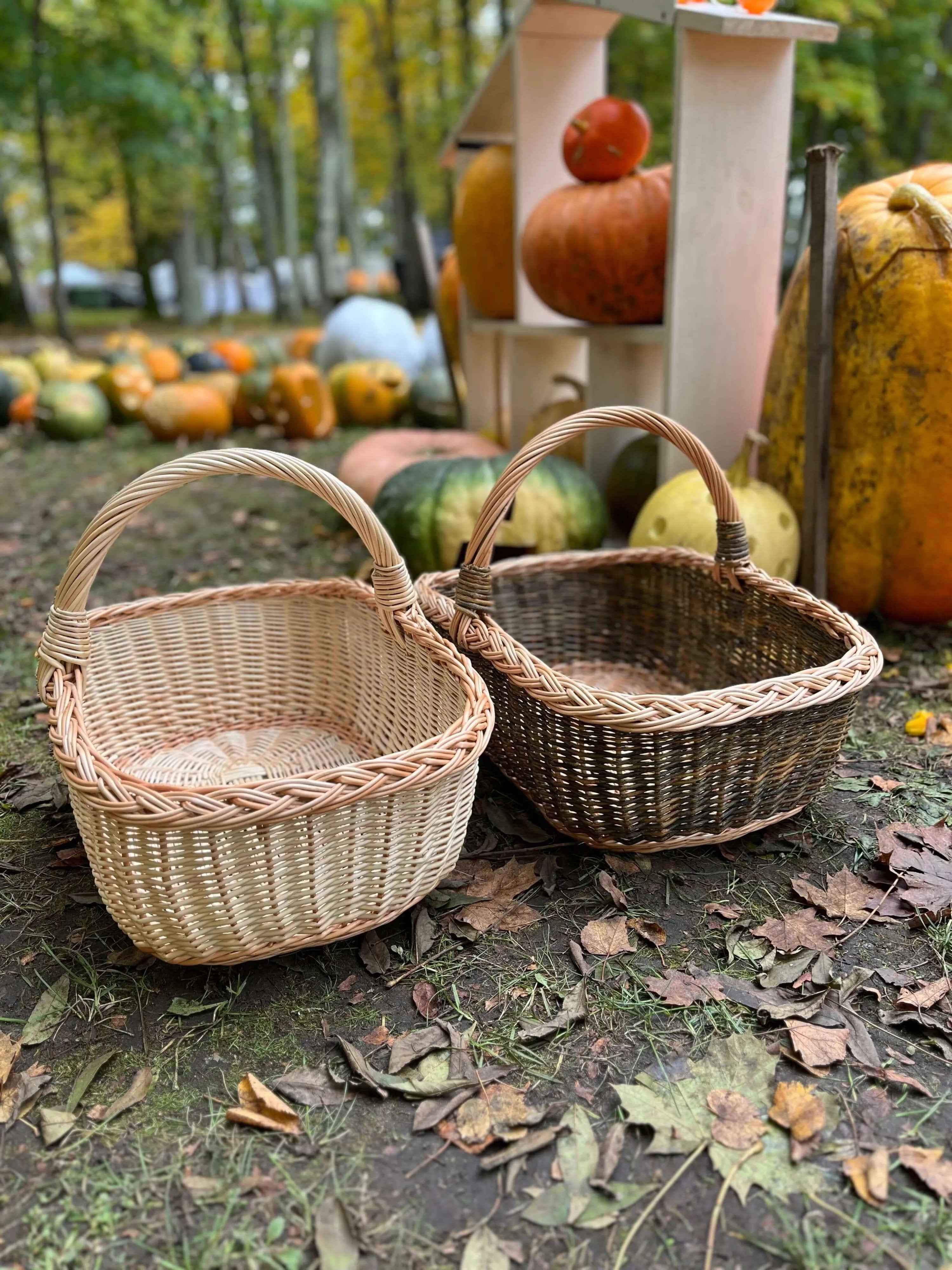 Handwoven Wicker Basket — wicker basket, view 5