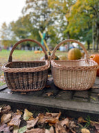 Wicker basket 053b - NaturelyWoven wicker - handmade