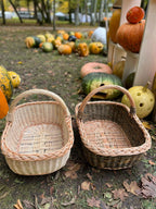 Wicker basket 053b - NaturelyWoven wicker - handmade