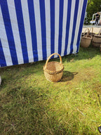Wicker basket 008r - NaturelyWoven wicker - handmade