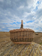 Small Wicker Fruit Basket — handmade wicker basket from Lithuanian willow