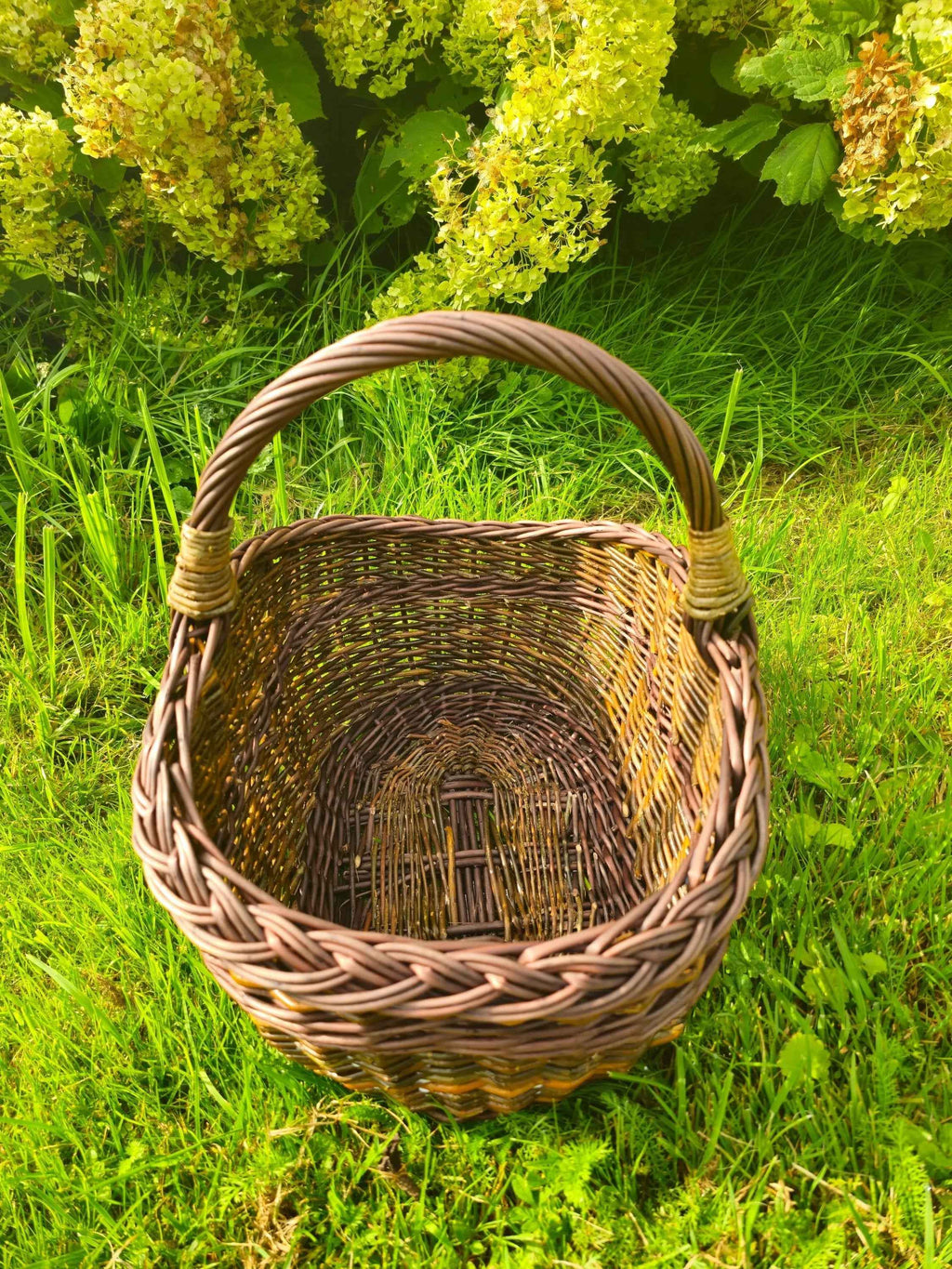 Small Wicker Fruit Basket — wicker basket, view 12