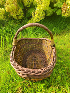 Small Wicker Fruit Basket — wicker basket, view 12
