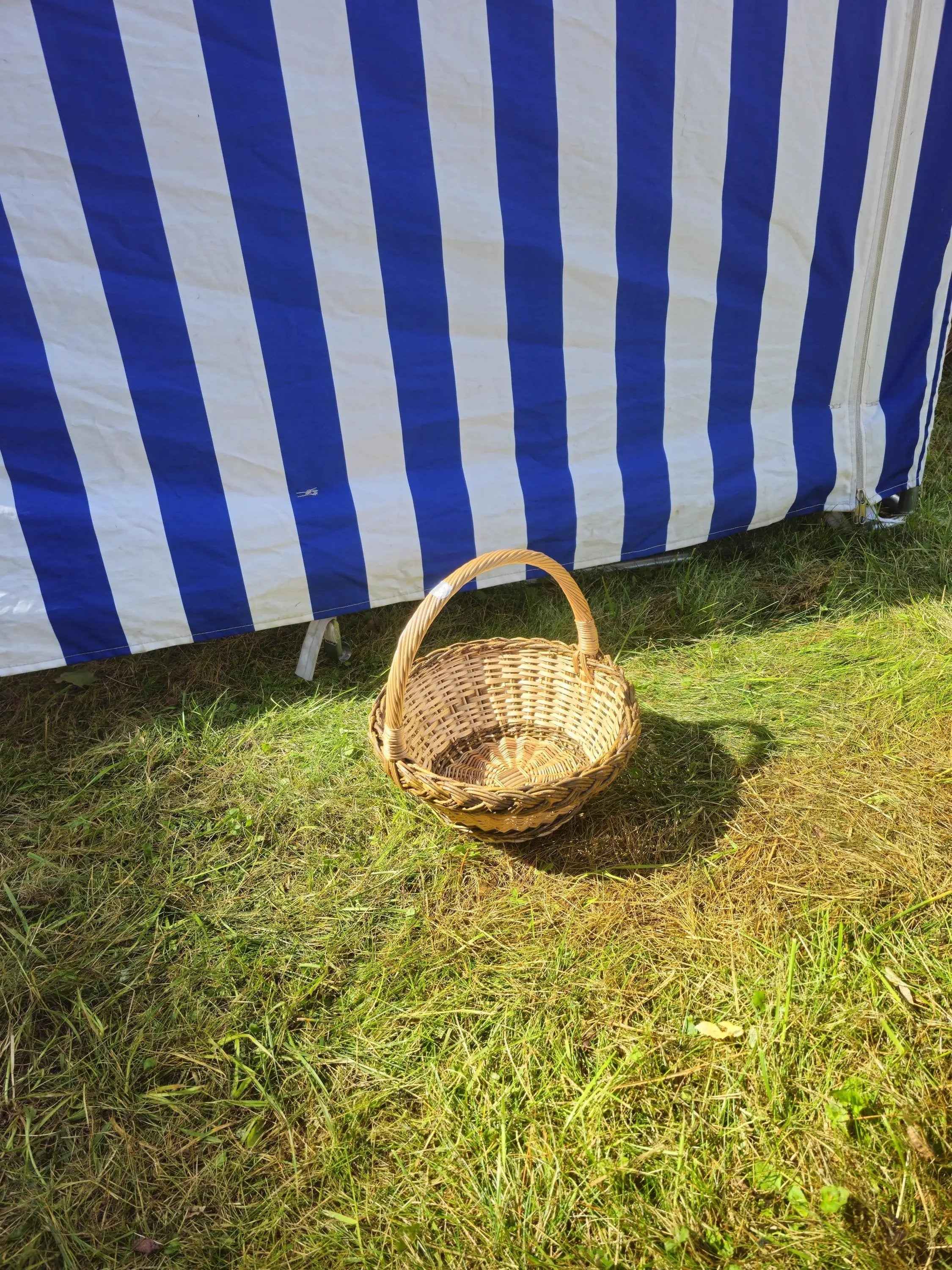 Small Wicker Basket — wicker basket, view 5