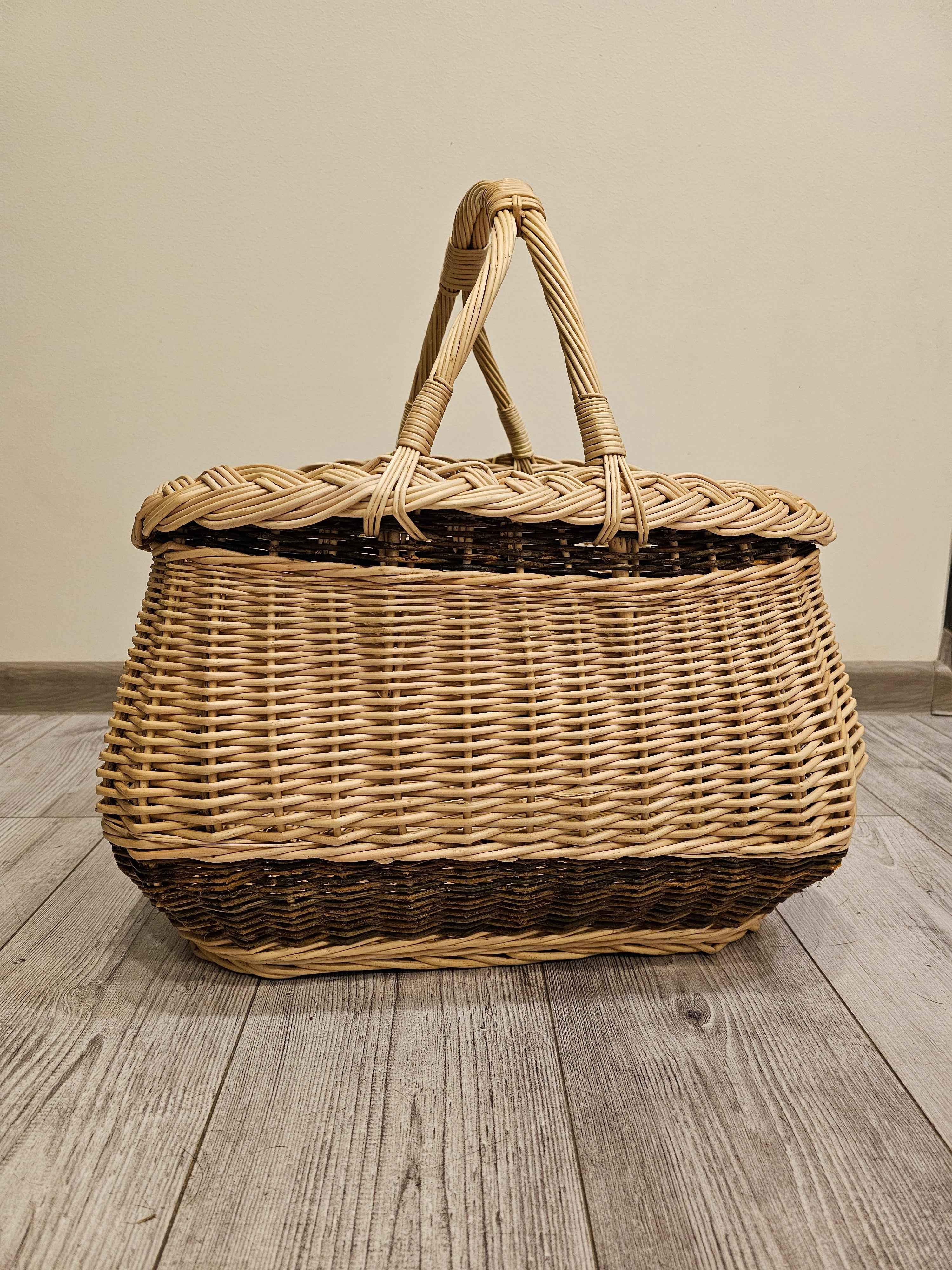 Traditional Willow Basket — handmade wicker basket from Lithuanian willow