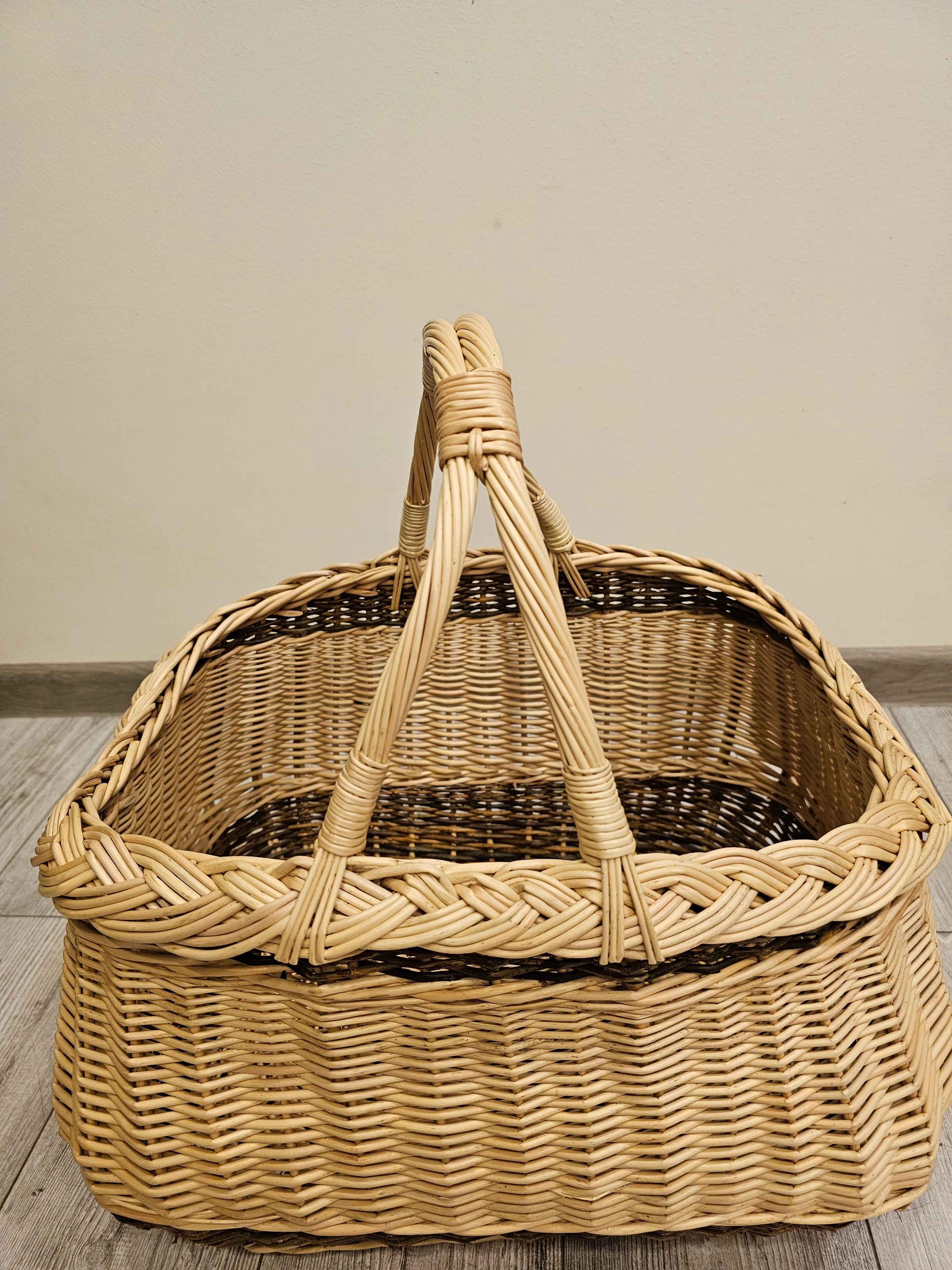 Traditional Willow Basket — wicker basket, view 2