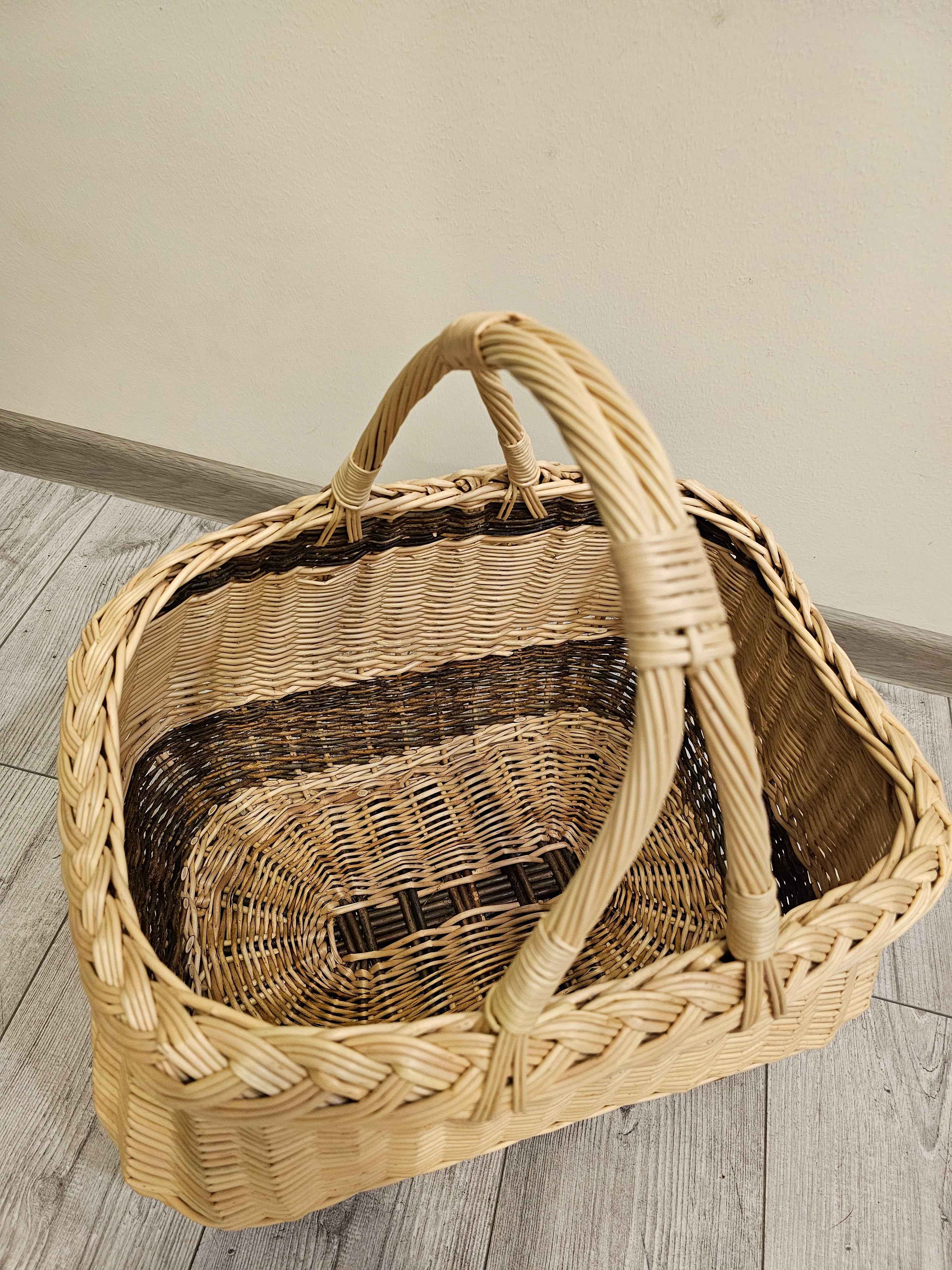 Traditional Willow Basket — wicker basket, view 3