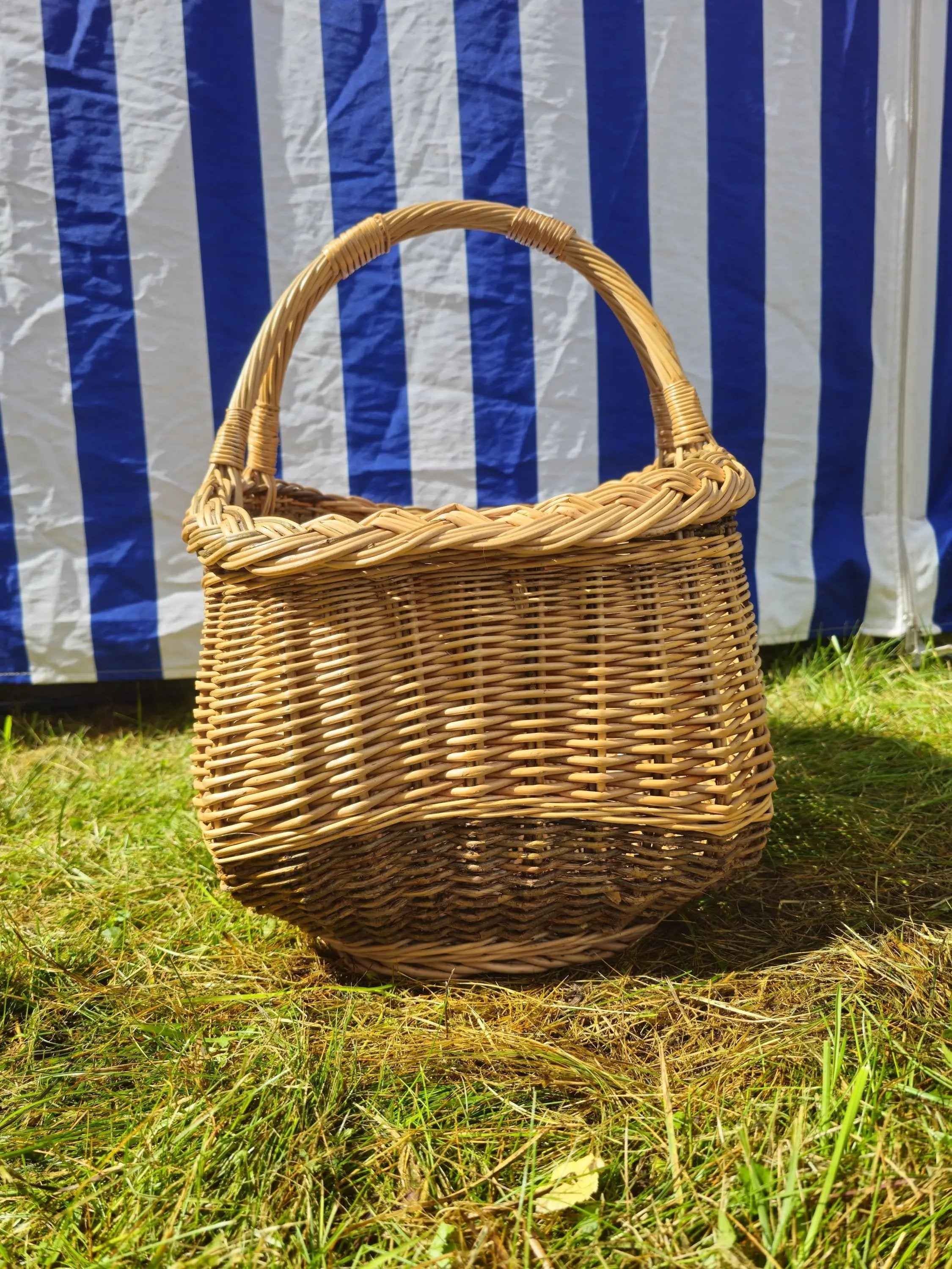 Traditional Willow Basket — wicker basket, view 5