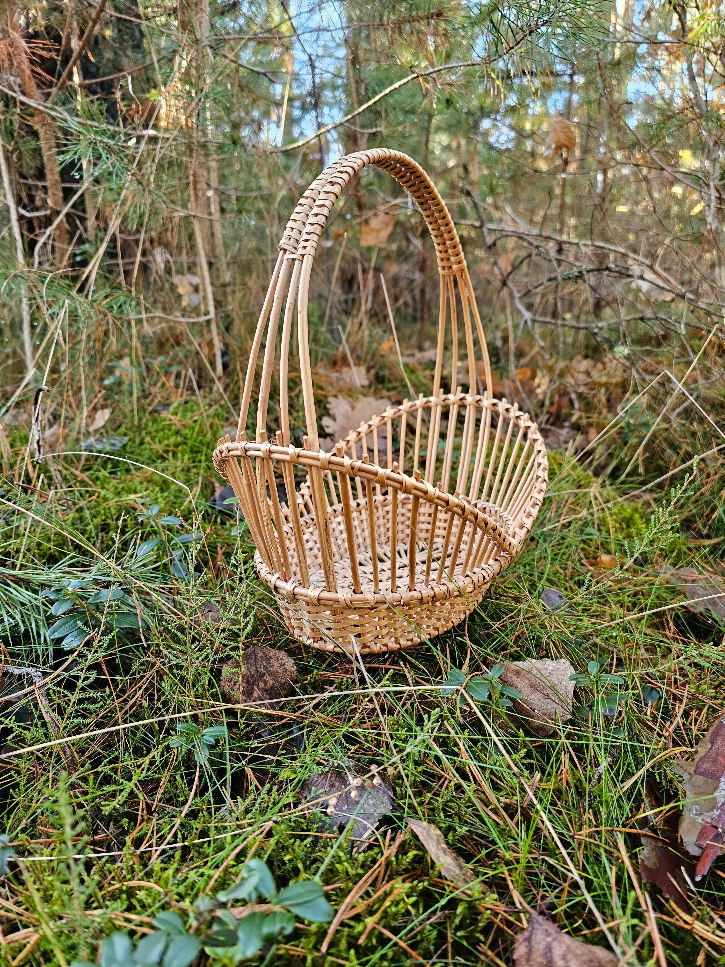 Wicker tray 036r - NaturelyWoven wicker - handmade