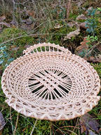 Wicker tray 038r - NaturelyWoven wicker - handmade